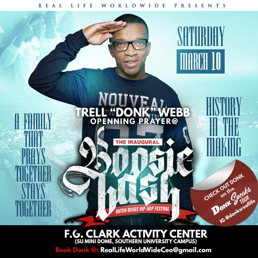 Donk Opening Prayer Boosie Bash Flyer