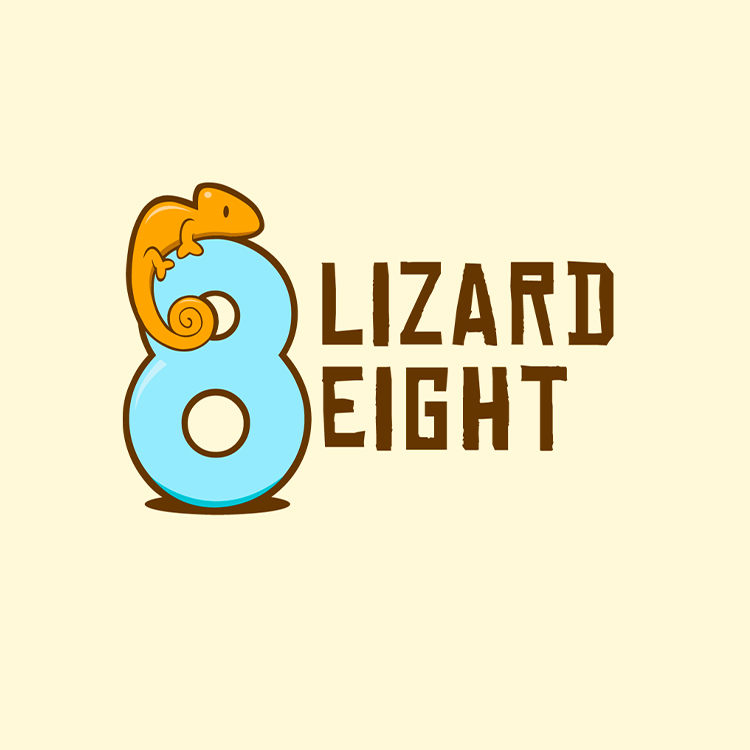 Lizard Eight Logo