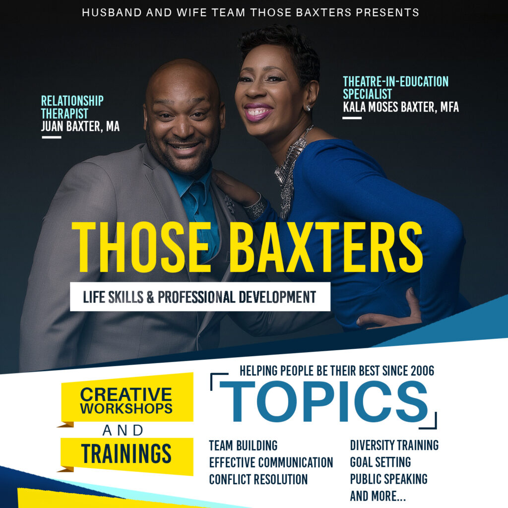 Those Baxter's Professional Development Services flyer