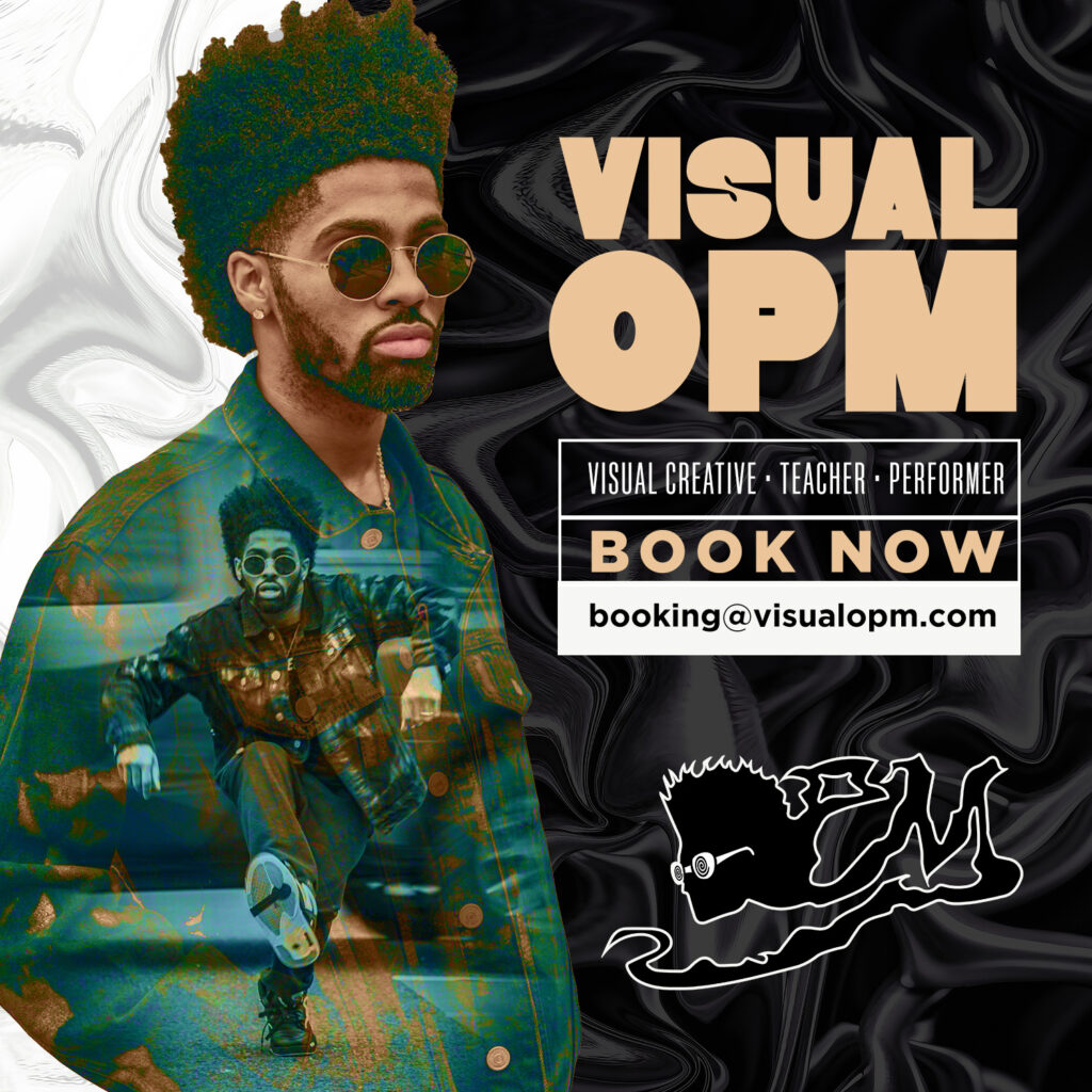 Visual OPM booking flyer